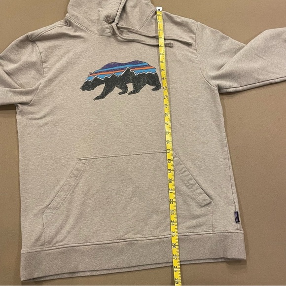 Patagonia Men’s Fitz Roy Bear Midweight Hoodie Size Medium - Picture 7 of 11